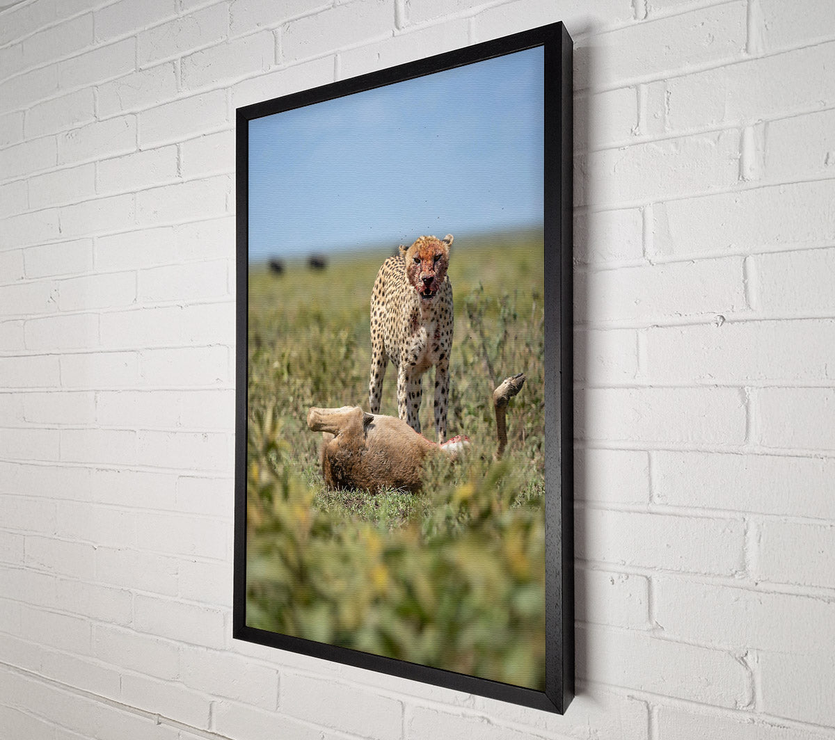 Banksy Golden Kill Canvas Wall Art