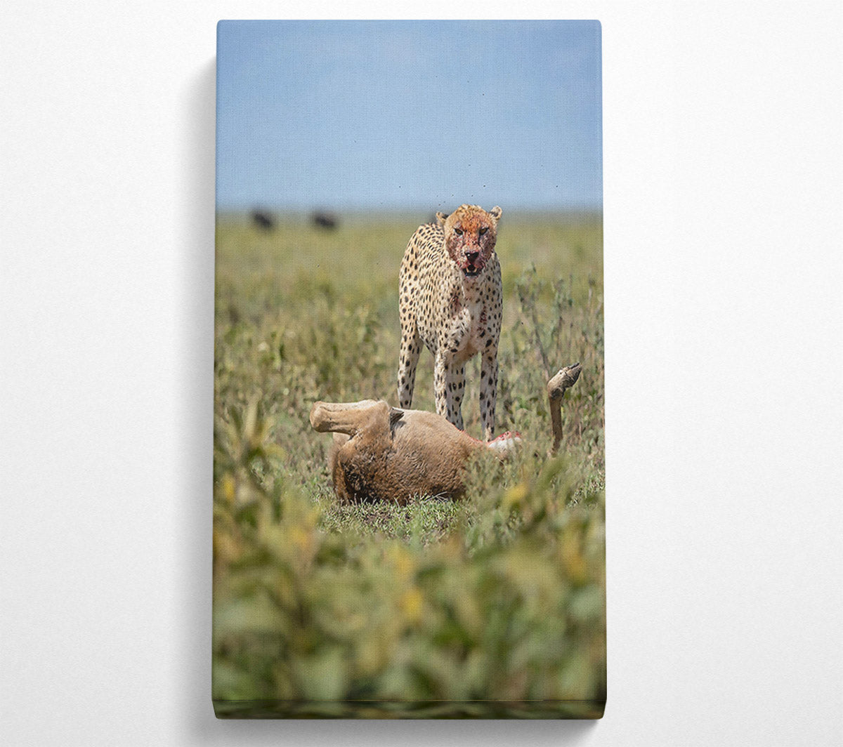 Banksy Golden Kill Canvas Wall Art