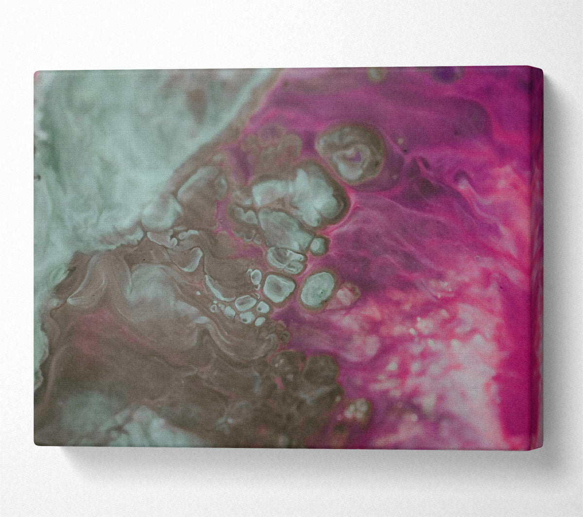 Purple Swirling Dreams Canvas Wall Art