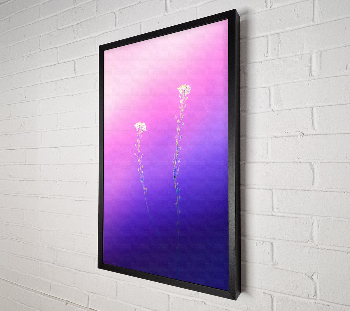 Purple Bloom Dreams Canvas Wall Art