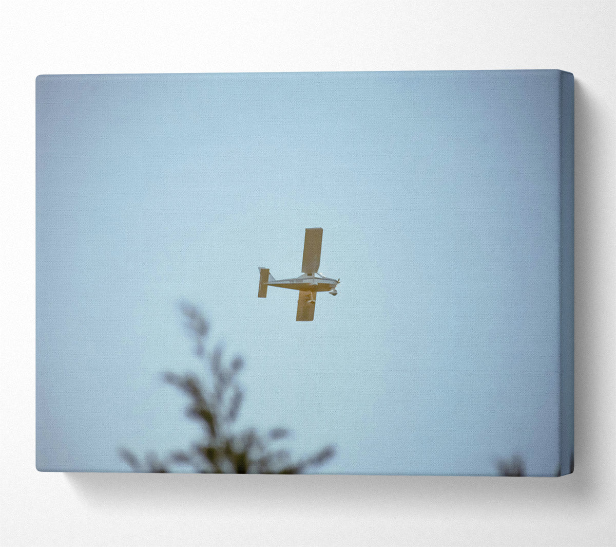 Blue Sky Solo Flight Canvas Print