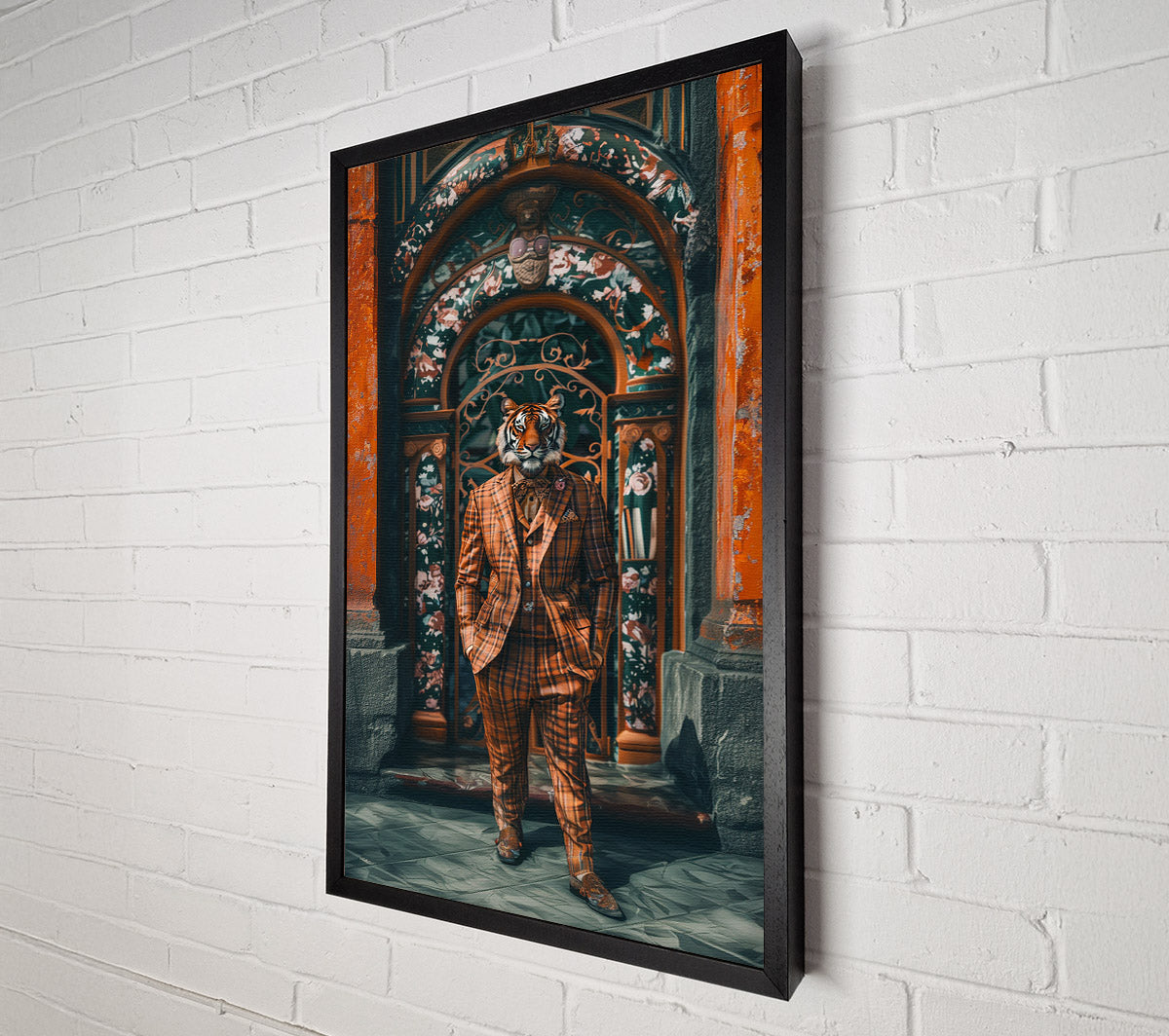 Posh Tiger Canvas Wall Art