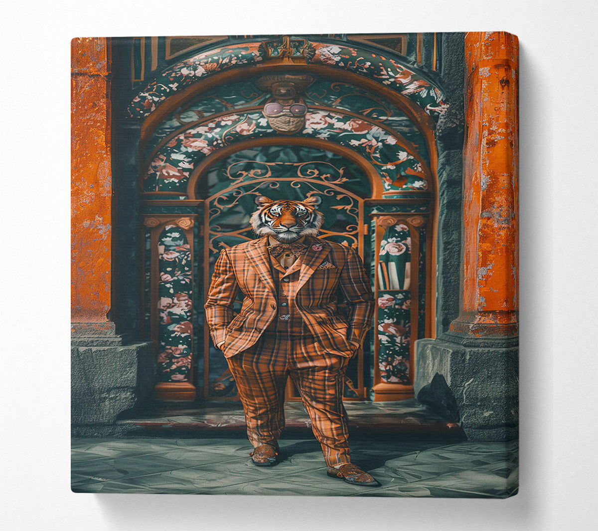 Posh Tiger Canvas Wall Art
