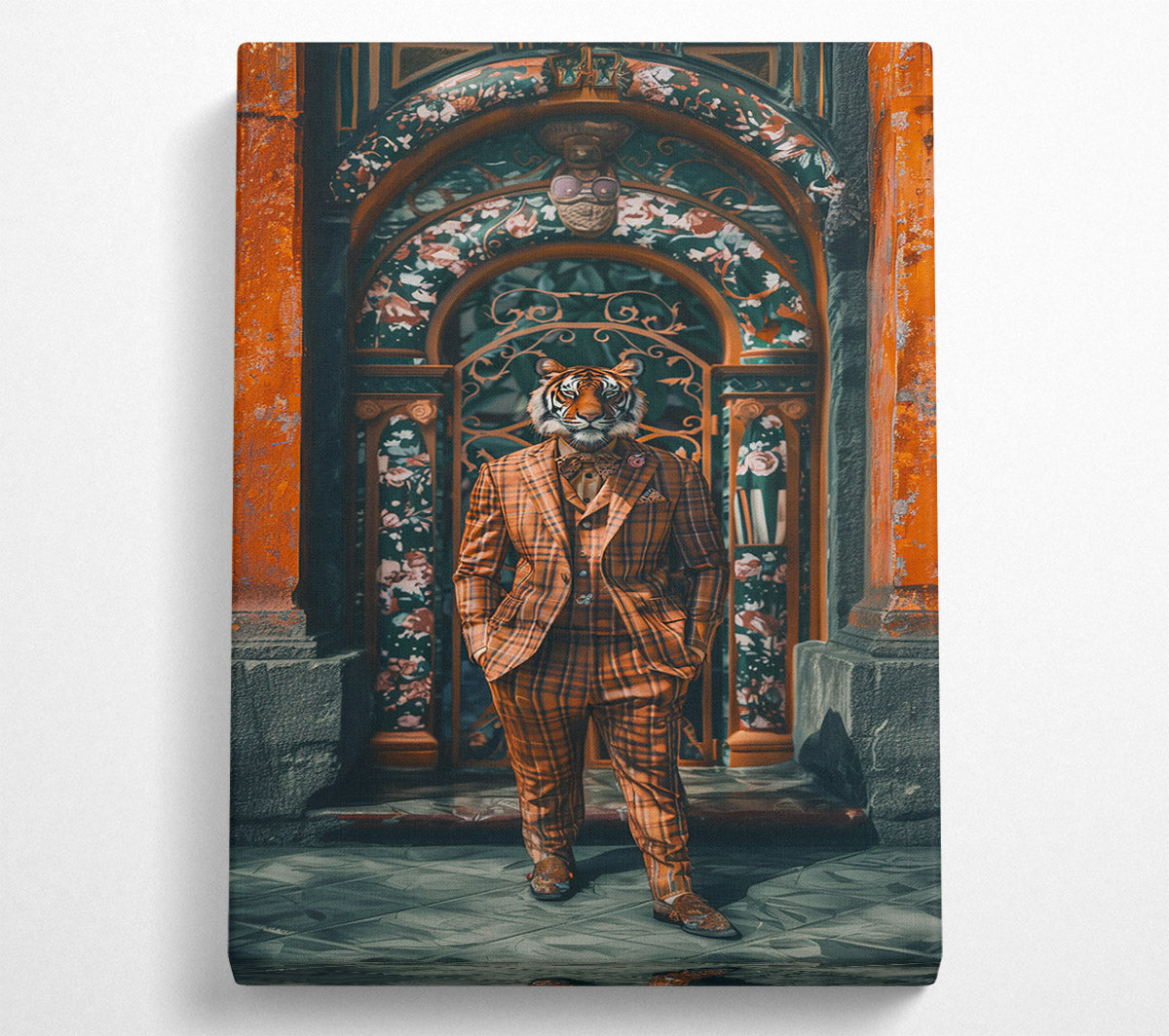 Posh Tiger Canvas Wall Art