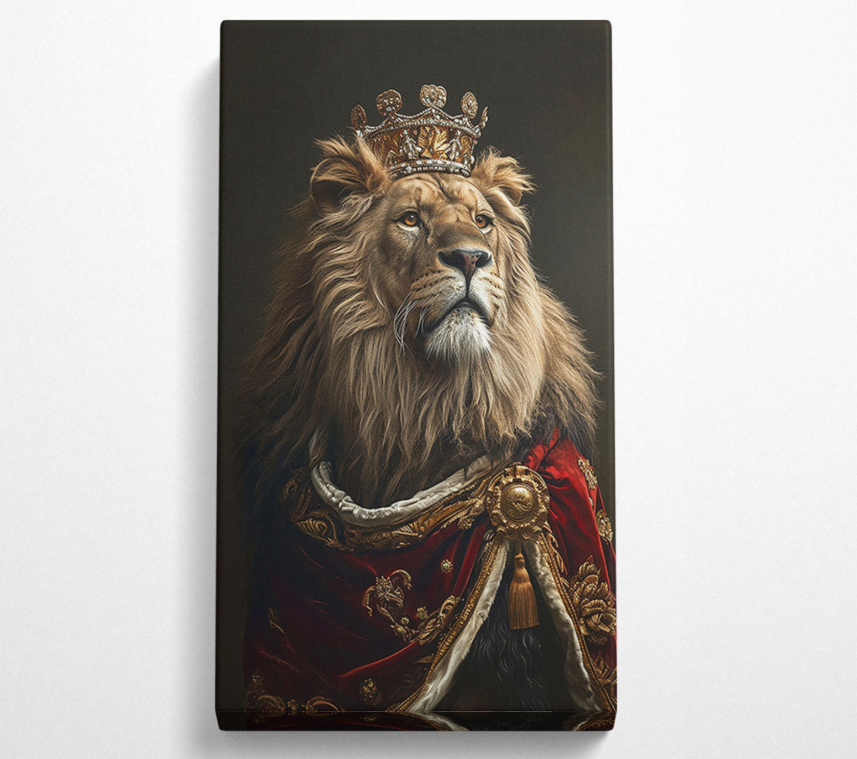 Pride Of The Lion King Canvas Wall Art