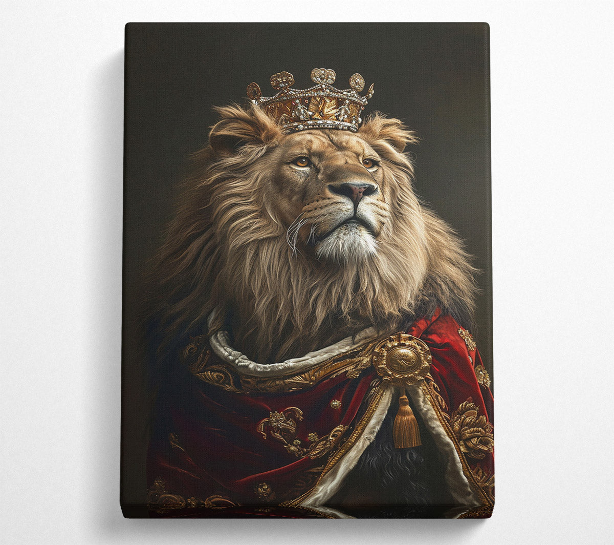 Pride Of The Lion King Canvas Wall Art