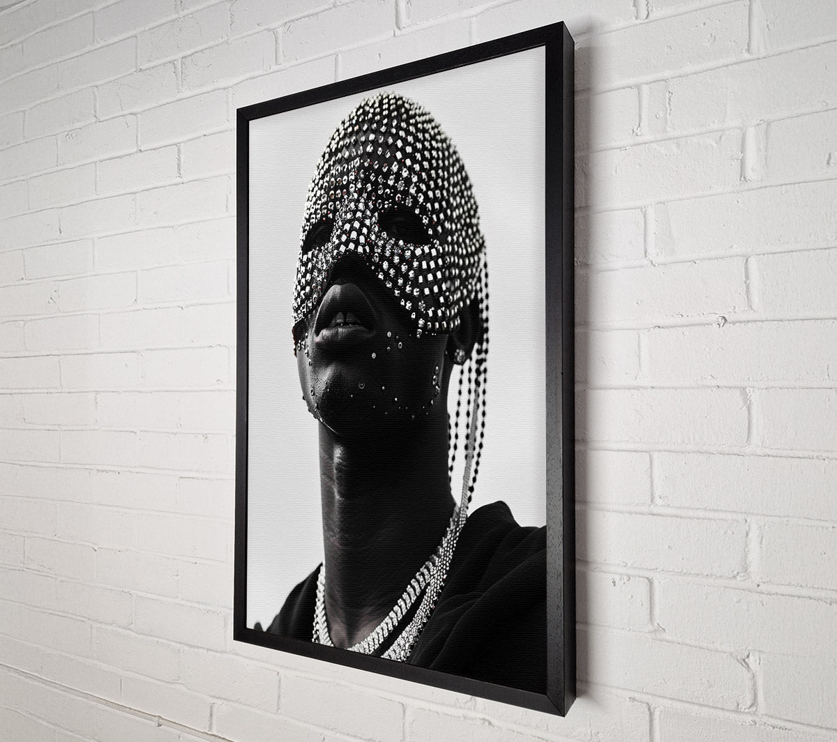 Rapper Of Diamonds Canvas Wall Art
