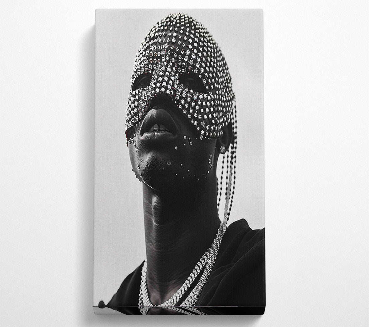 Rapper Of Diamonds Canvas Wall Art