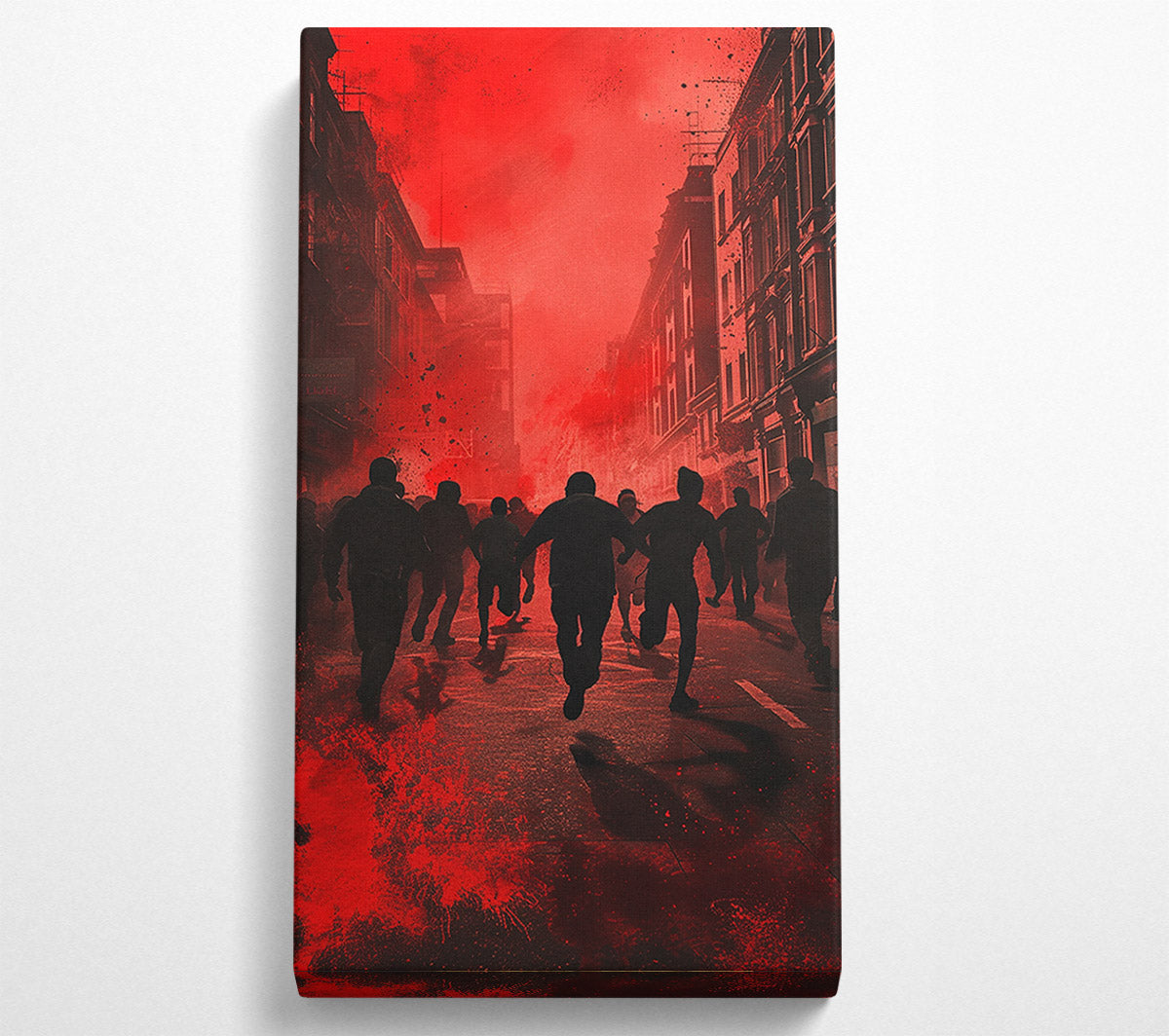 Red Mist Canvas Wall Art