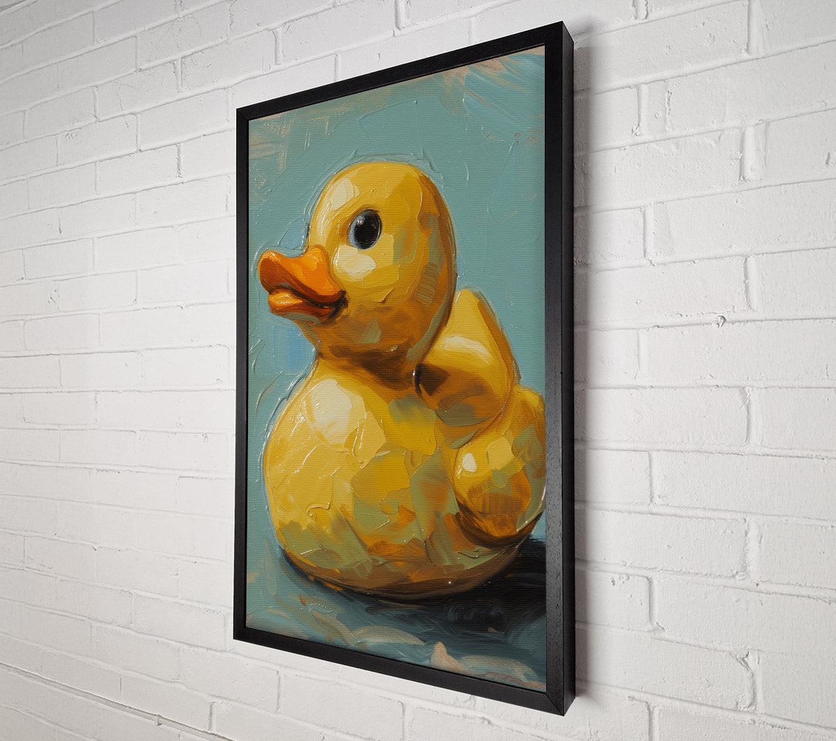 Rubber Duck Canvas Wall Art