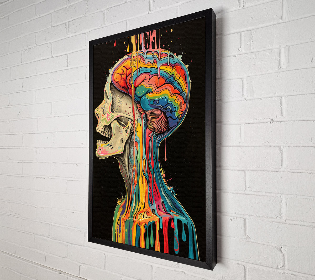 Shower Thoughts Canvas Wall Art