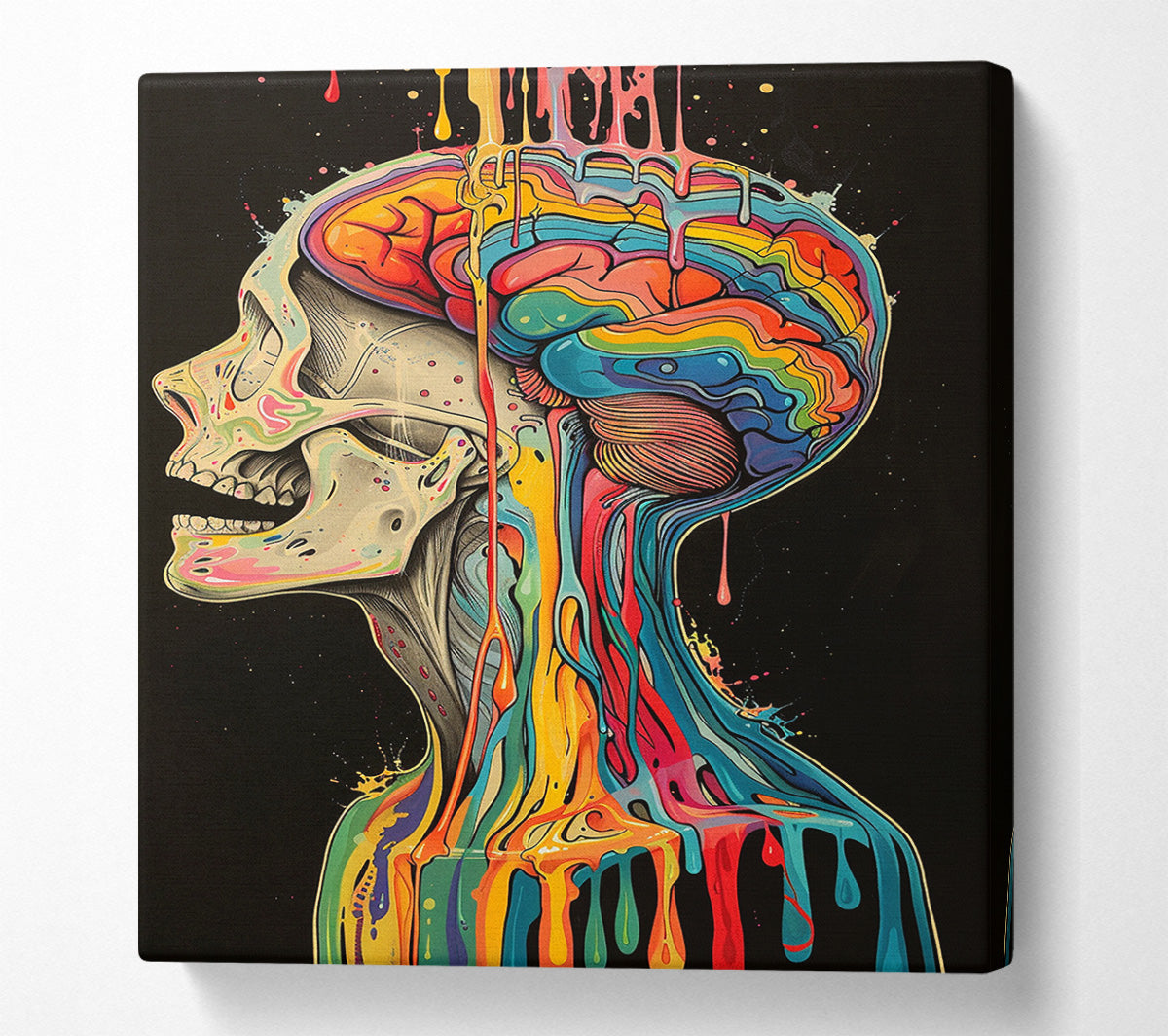 Shower Thoughts Canvas Wall Art