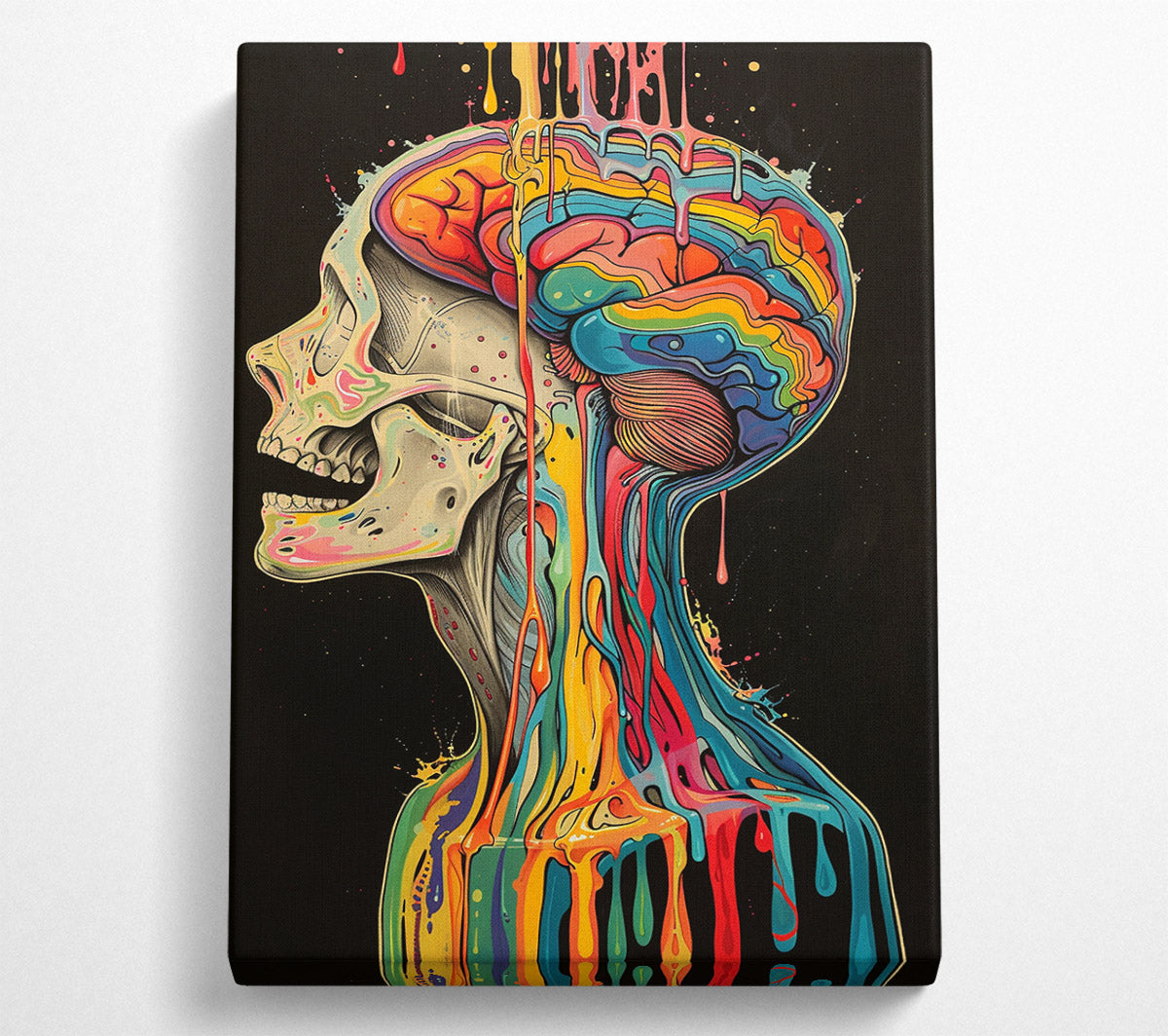 Shower Thoughts Canvas Wall Art