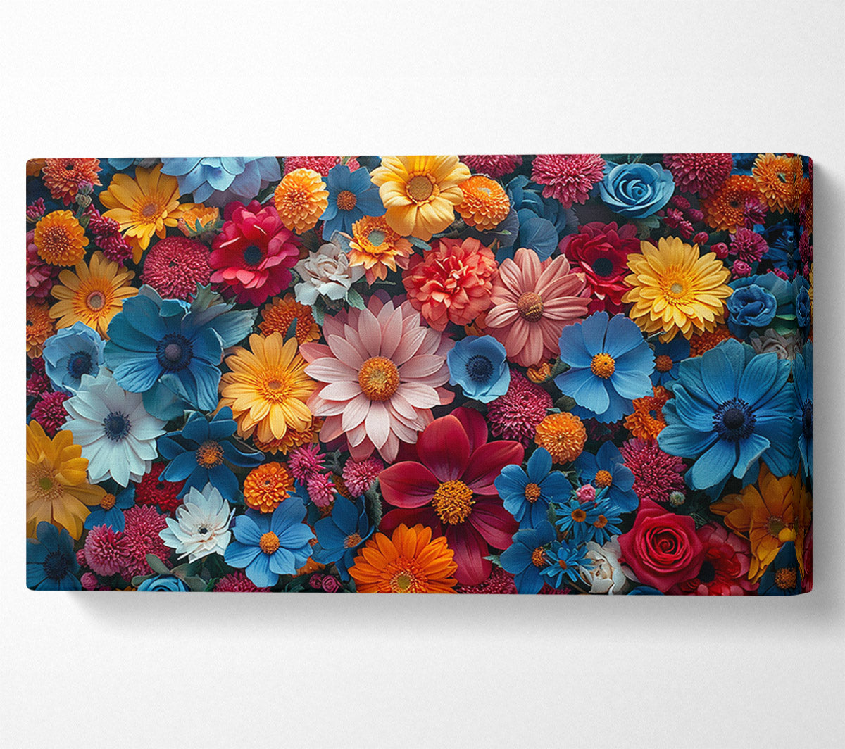 Spring Flowers Canvas Wall Art