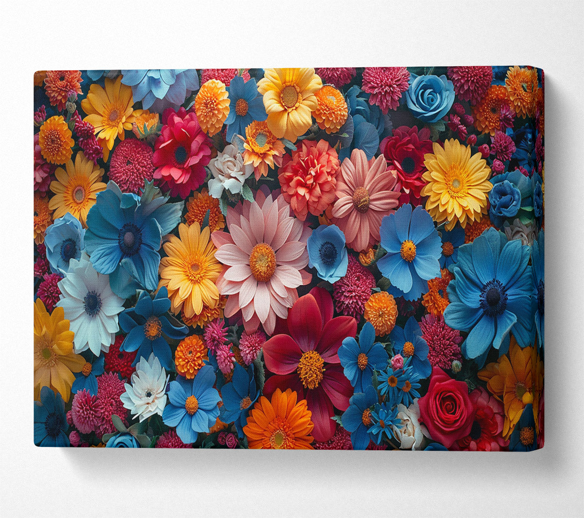 Spring Flowers Canvas Wall Art