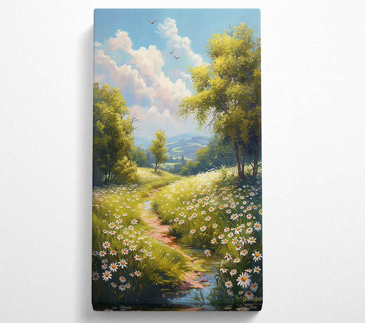 Spring Meadow Canvas Wall Art