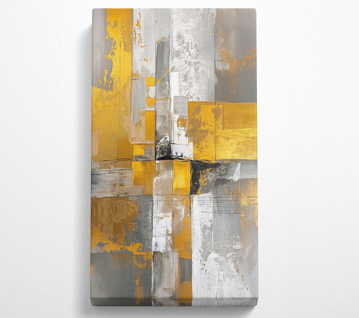 Square Brushstroke Canvas Wall Art