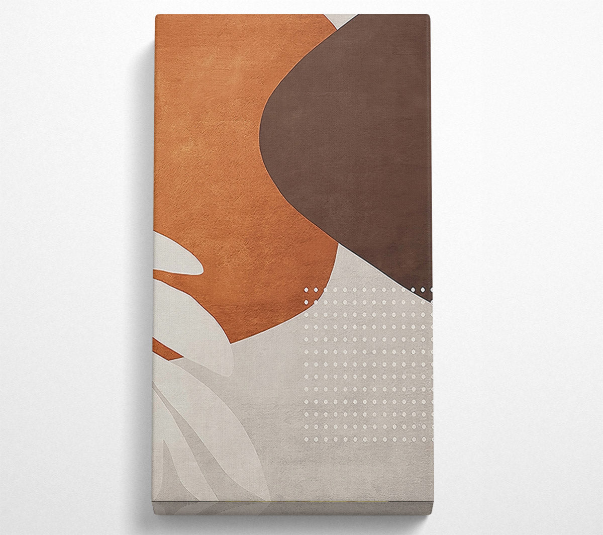 Terracotta Shapes Canvas Wall Art