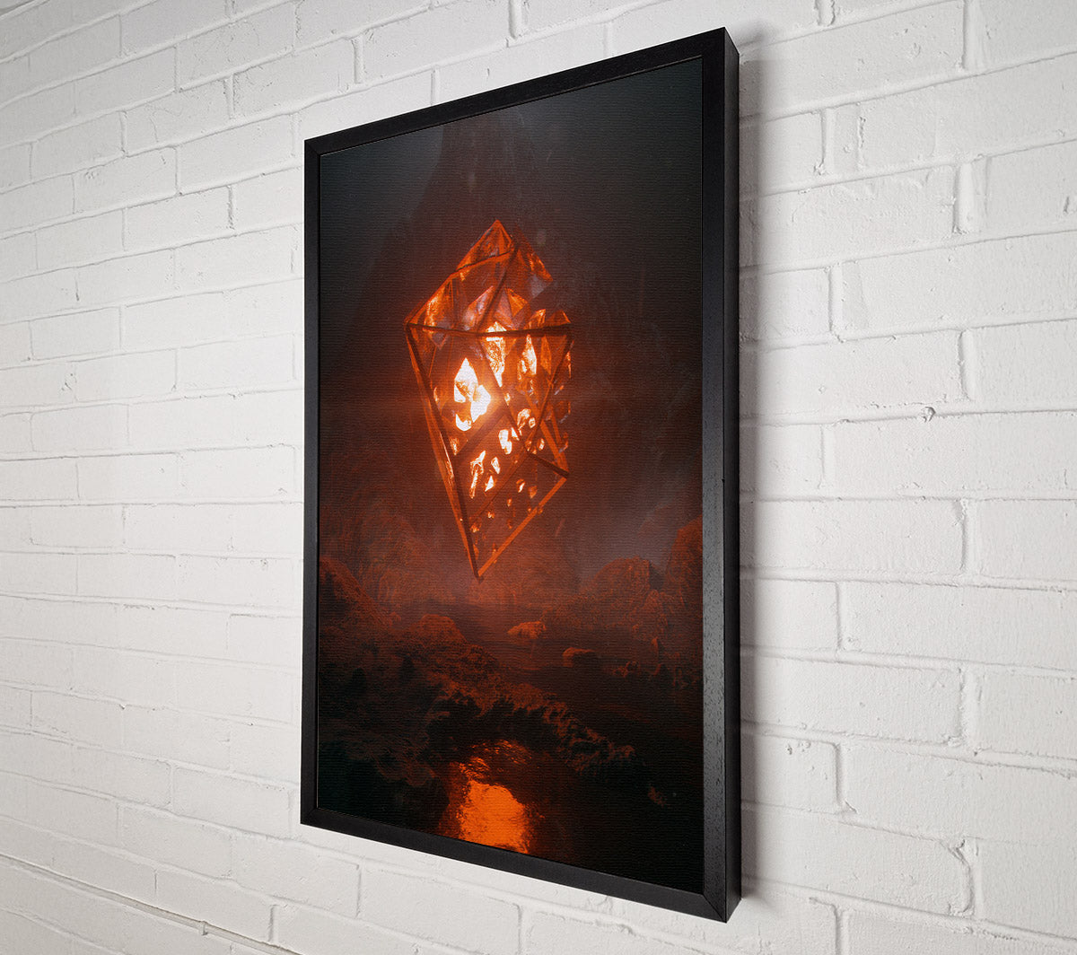 Tesseract Canvas Wall Art