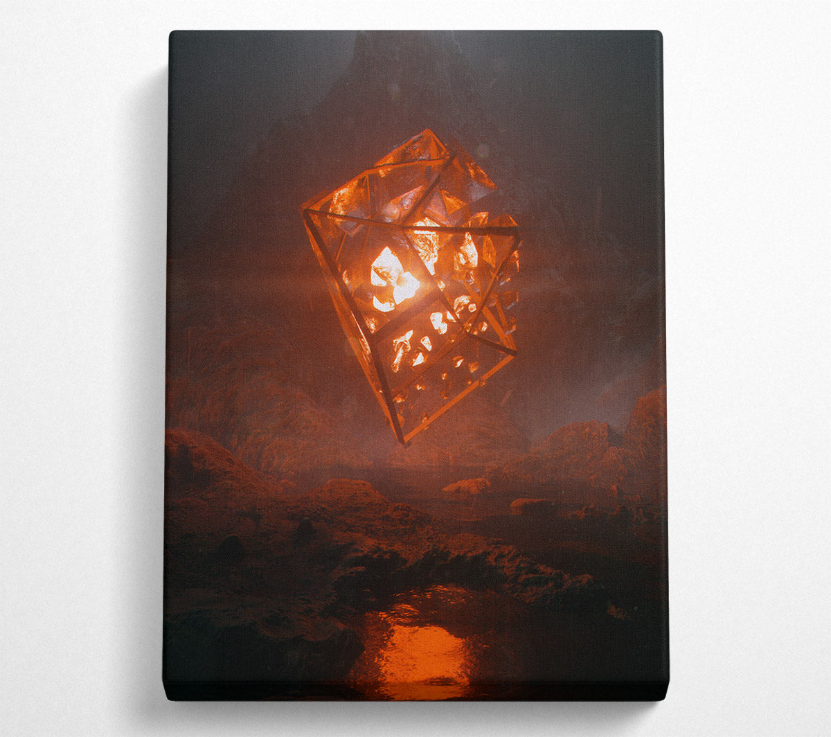 Tesseract Canvas Wall Art