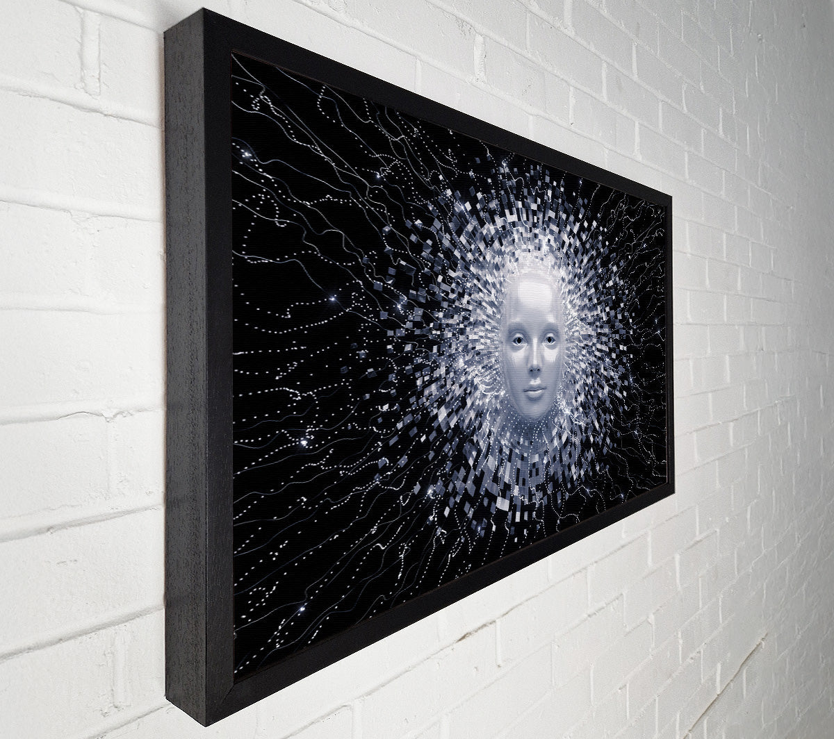 The Face Of Ai Canvas Wall Art
