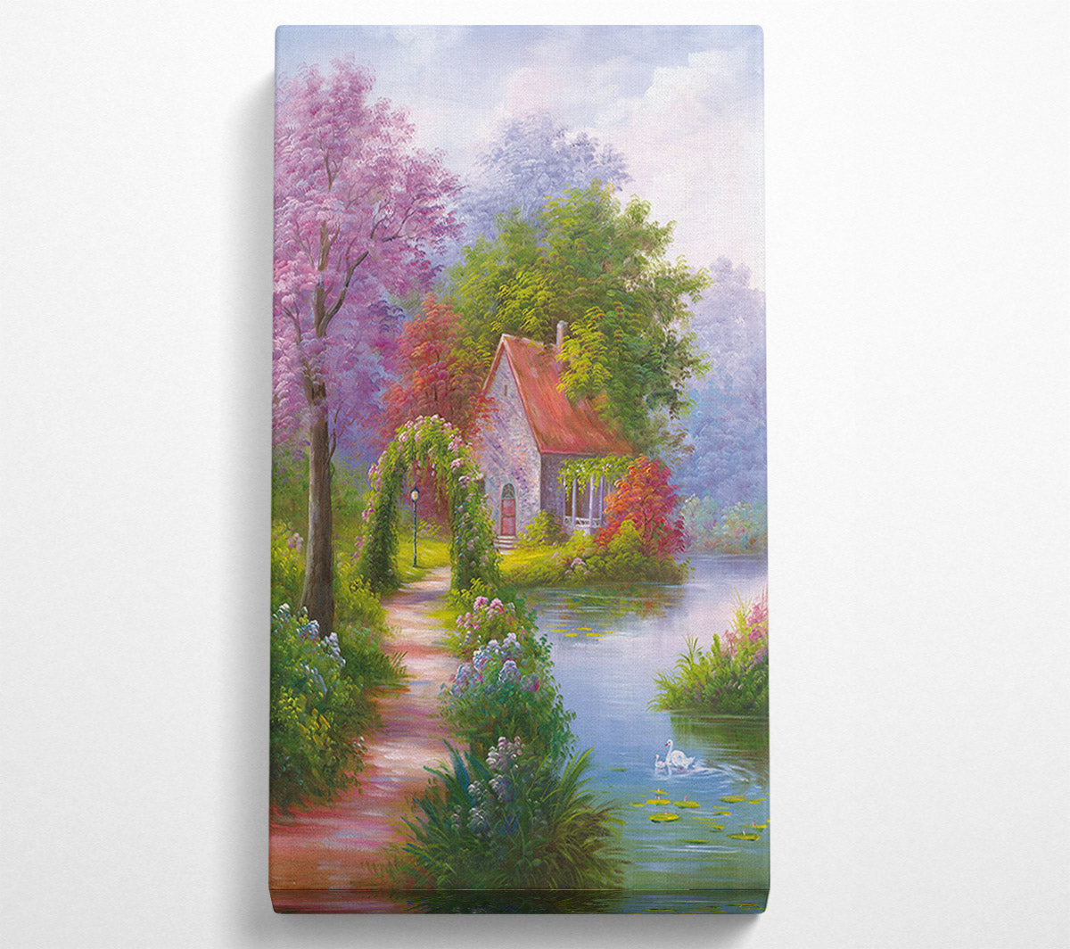 The Surreal Cootage Canvas Wall Art