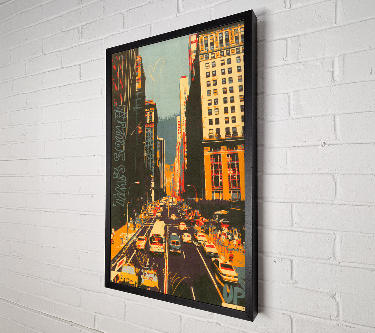 Time Square Canvas Wall Art