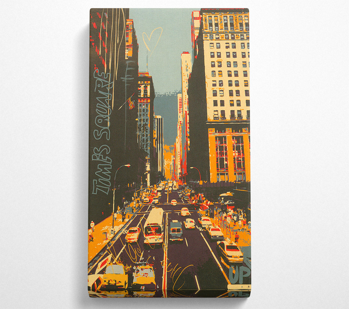 Time Square Canvas Wall Art