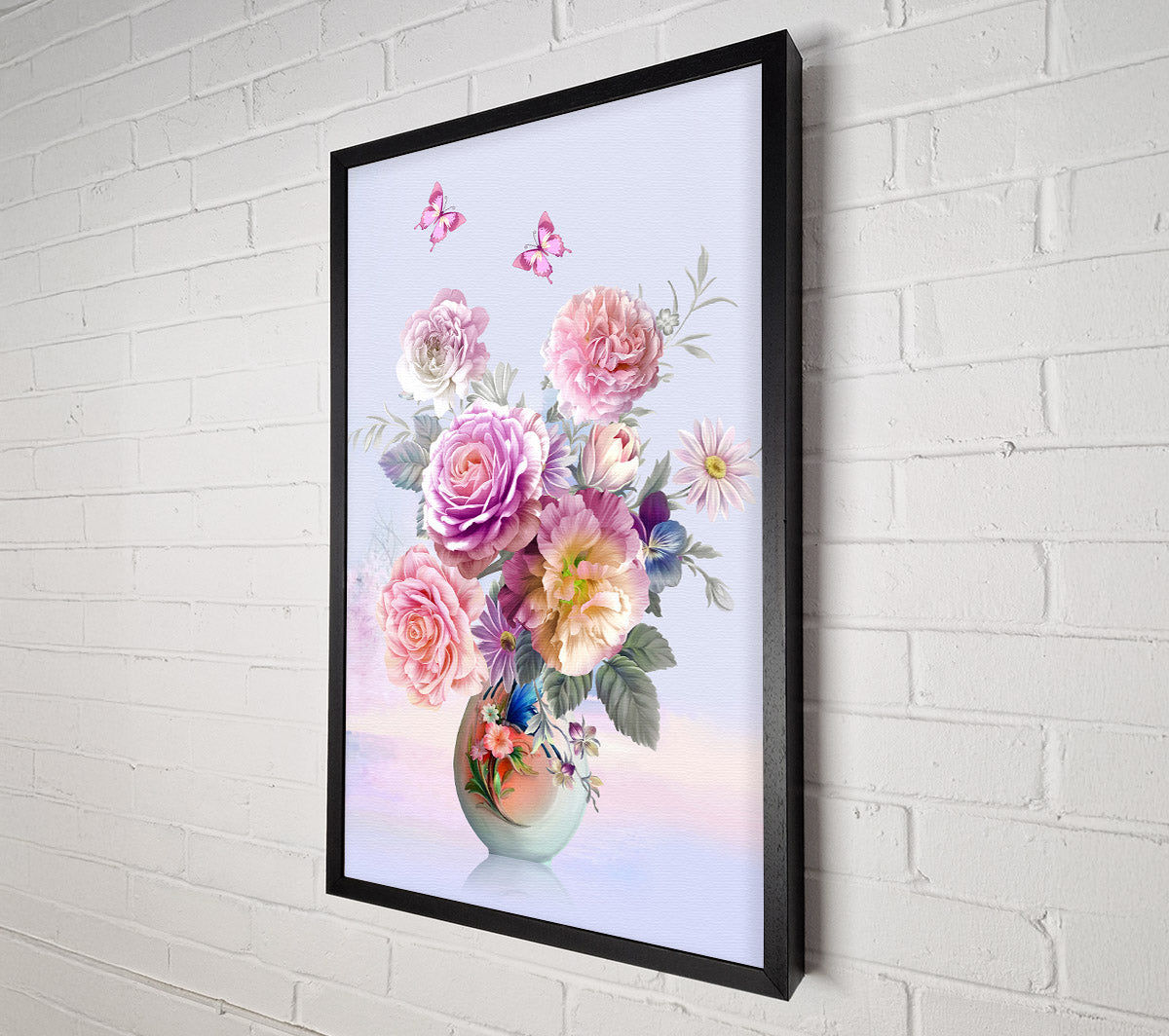 Vivid Flowers Canvas Wall Art
