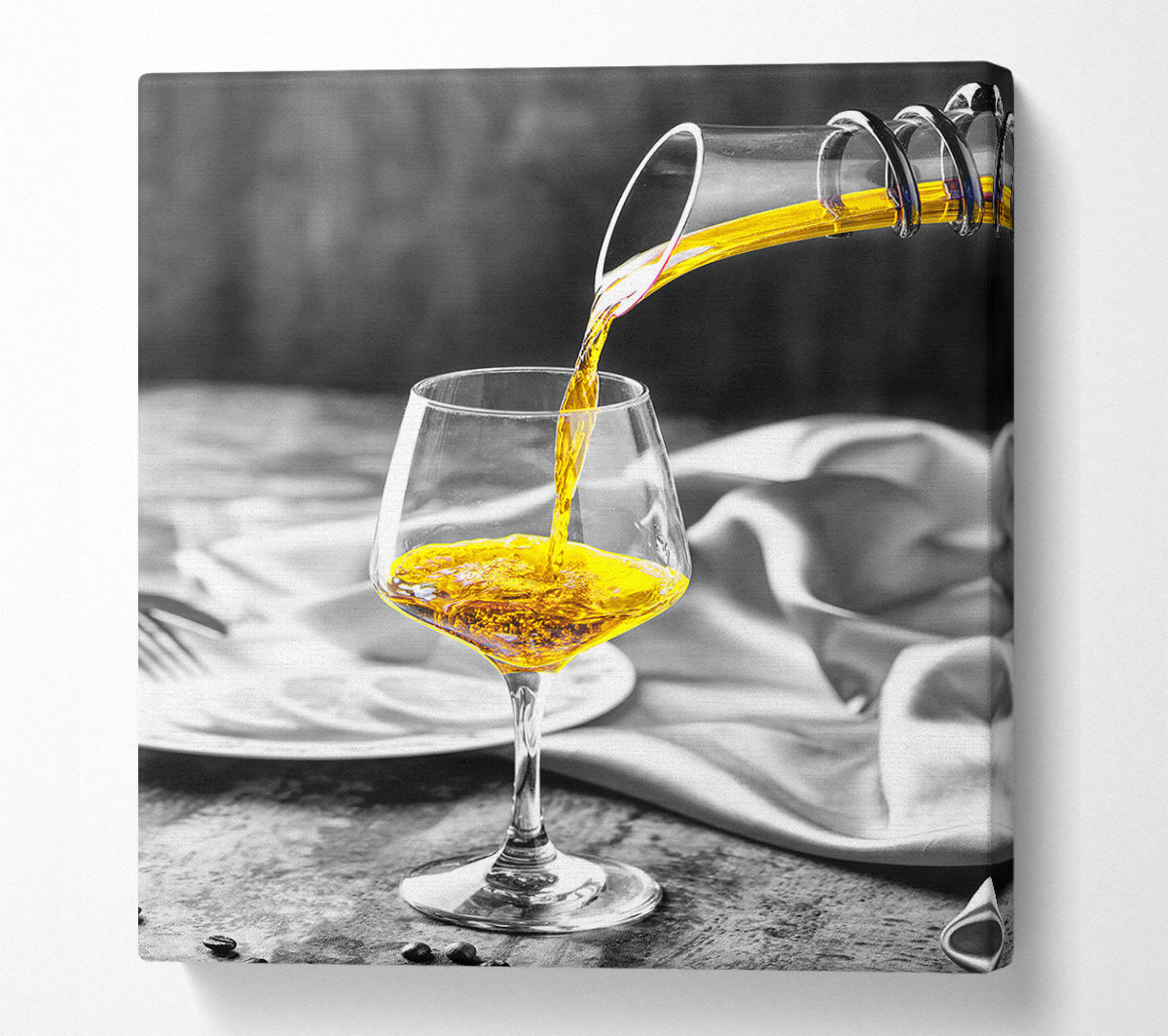 Wine Time Canvas Wall Art