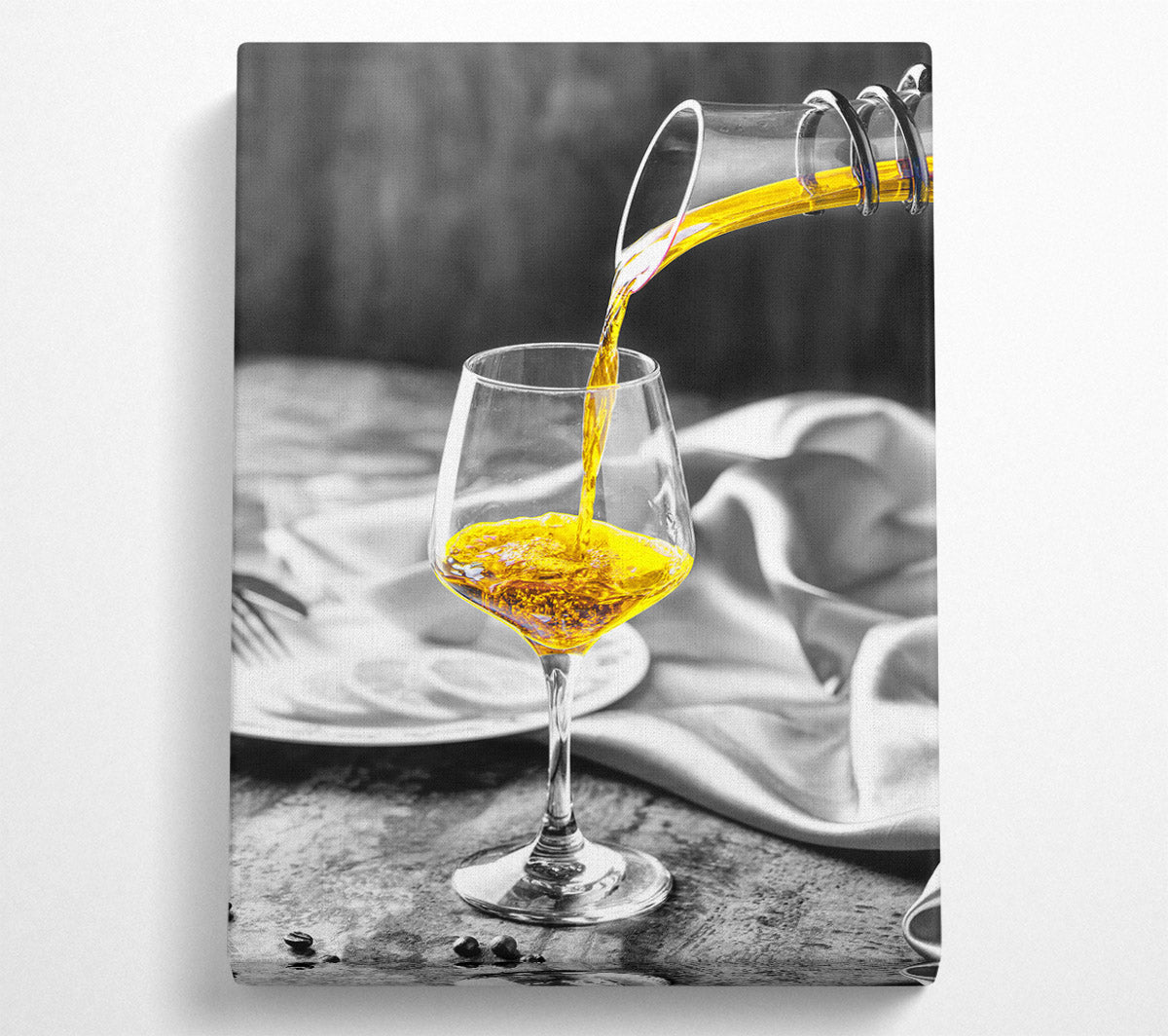 Wine Time Canvas Wall Art