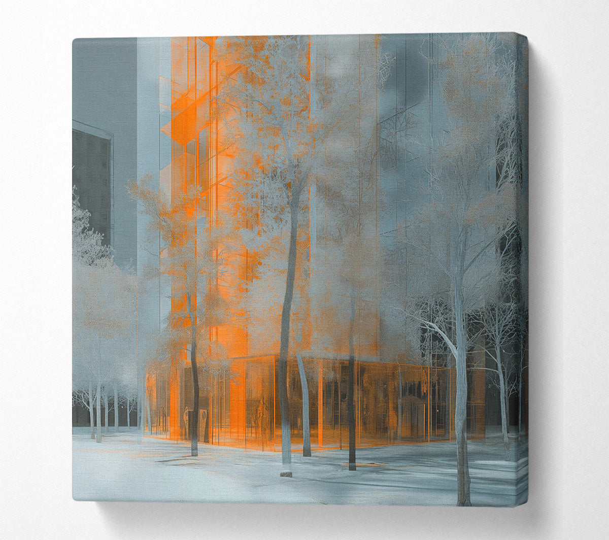 Urban Oasis Canvas Wall Art