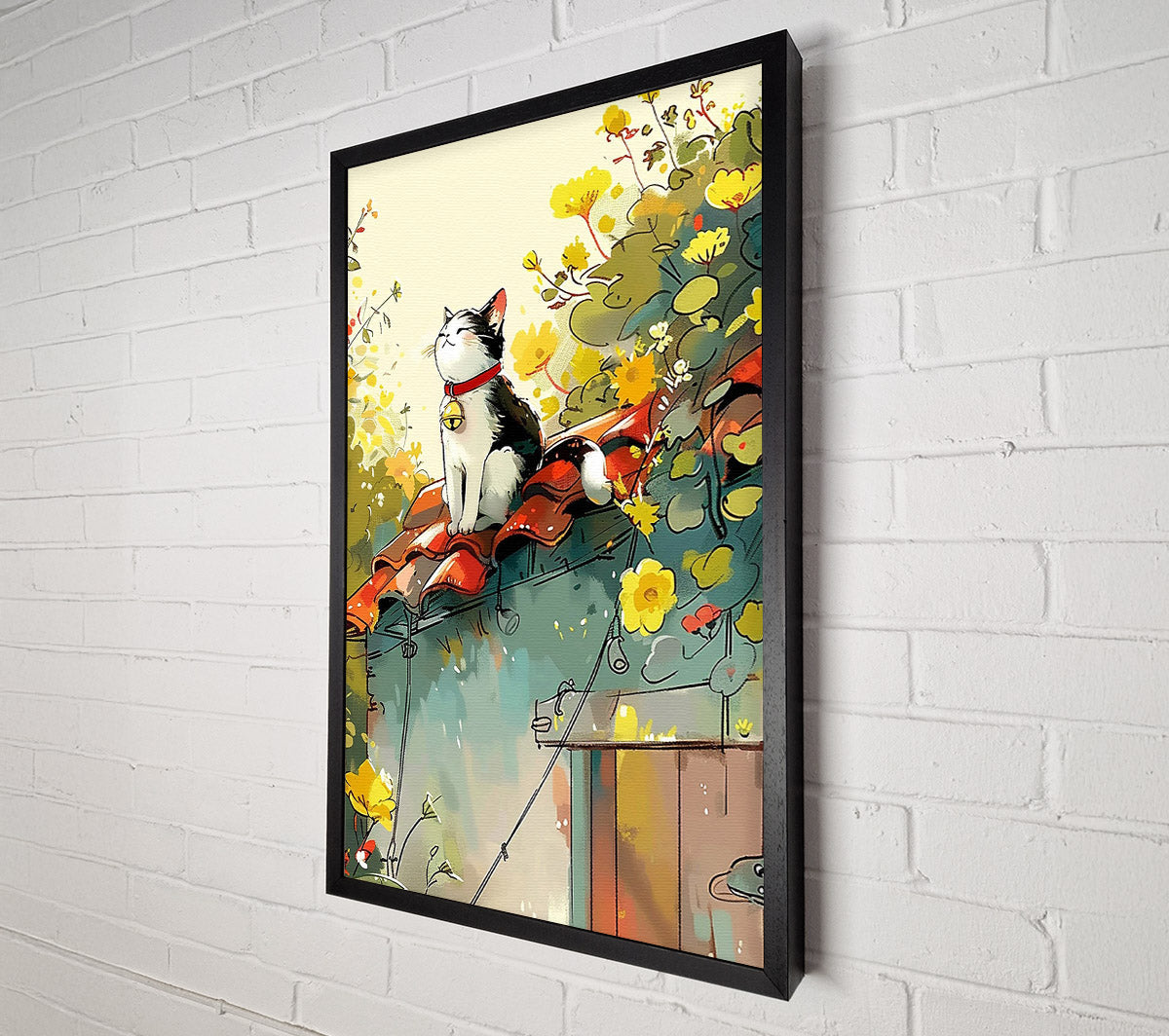 A Cat'S Afternoon Canvas Print