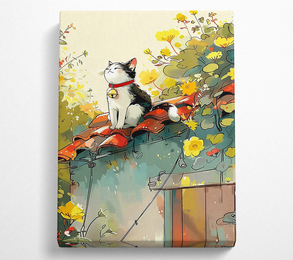 A Cat'S Afternoon Canvas Print