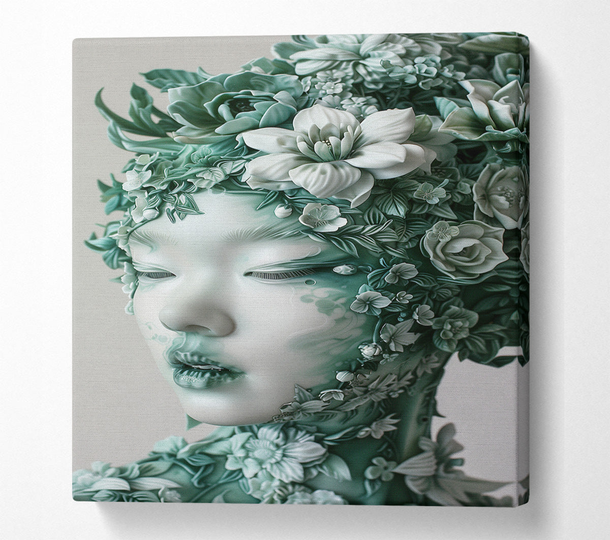 A Visage Of Spring Canvas Wall Art