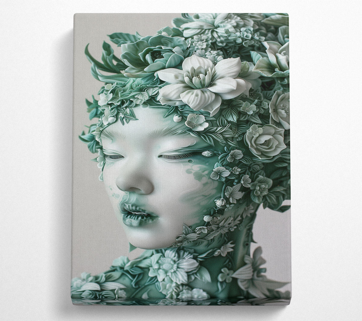 A Visage Of Spring Canvas Wall Art