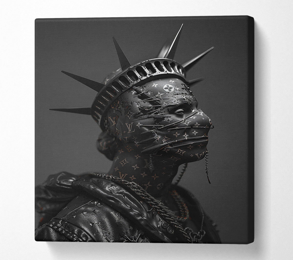 Veil Of Liberty Canvas Wall Art