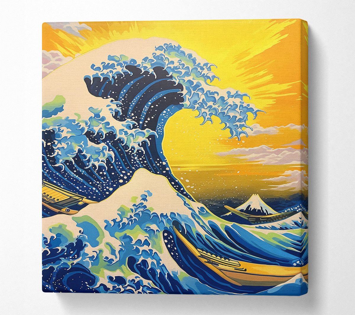 The Great Wave Of Kanagawa Canvas Wall Art