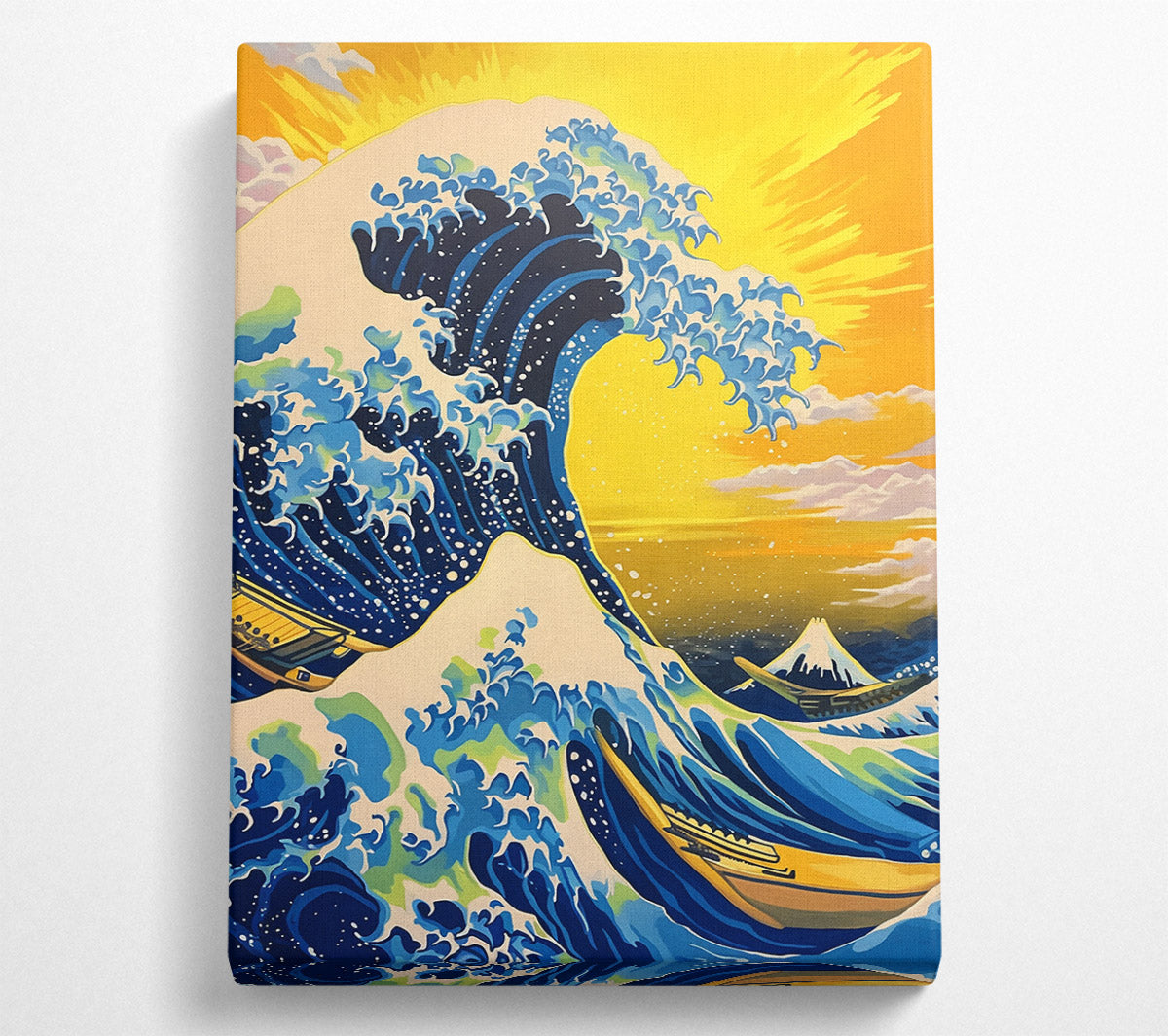 The Great Wave Of Kanagawa Canvas Wall Art