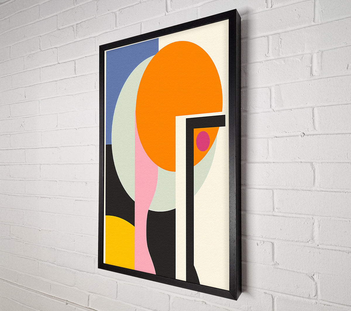 Abstract Geometric Composition Canvas Print