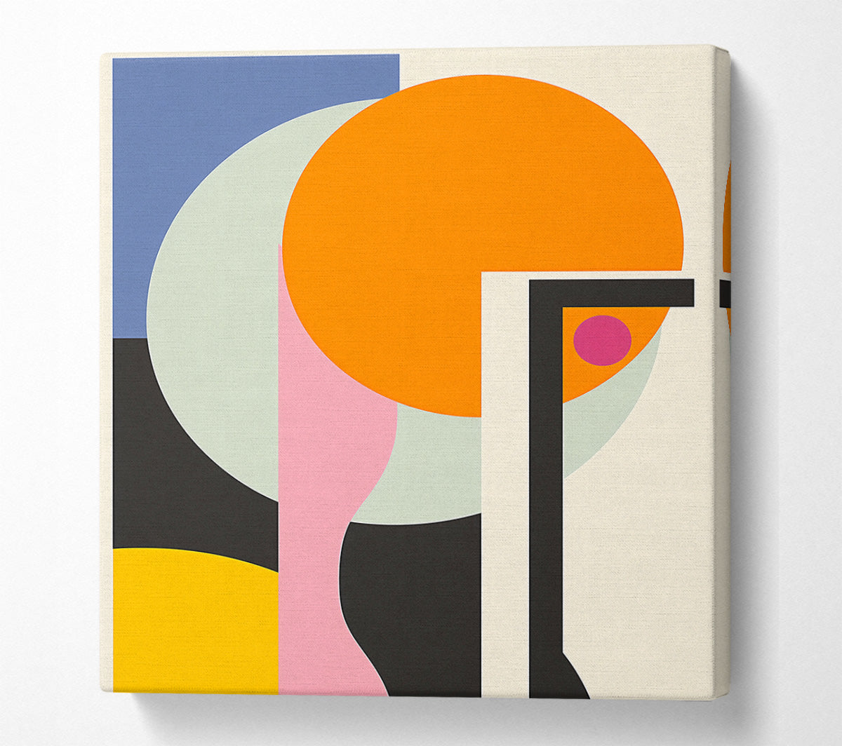 Abstract Geometric Composition Canvas Print