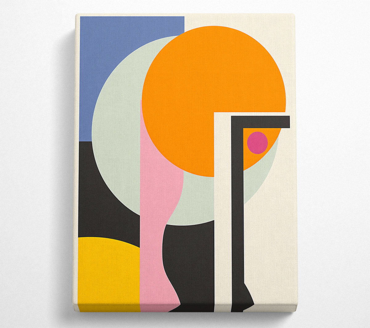 Abstract Geometric Composition Canvas Print