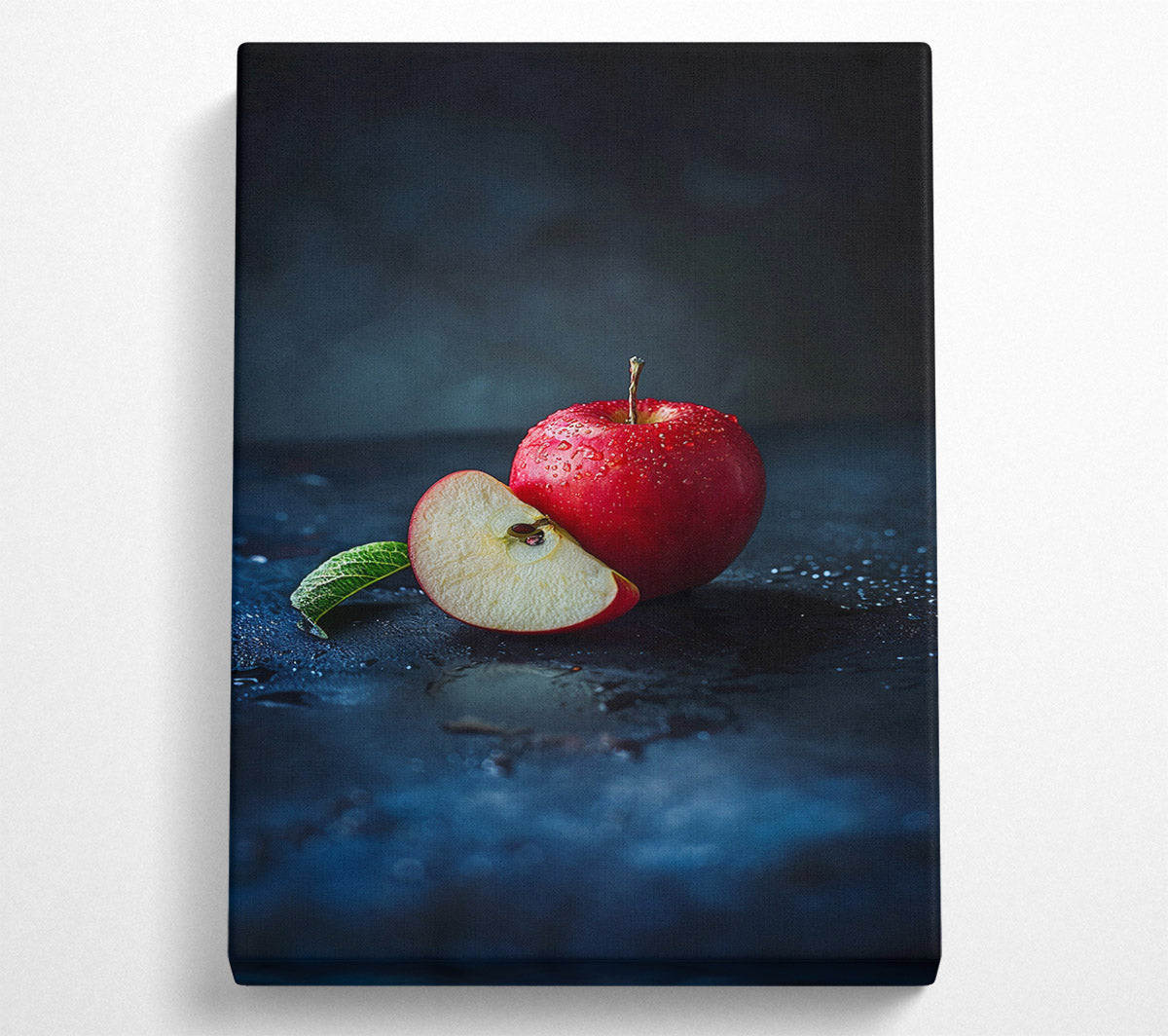 The Red Apple Canvas Wall Art