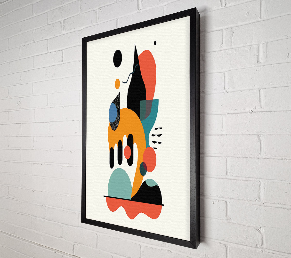 Abstract Playground Canvas Wall Art