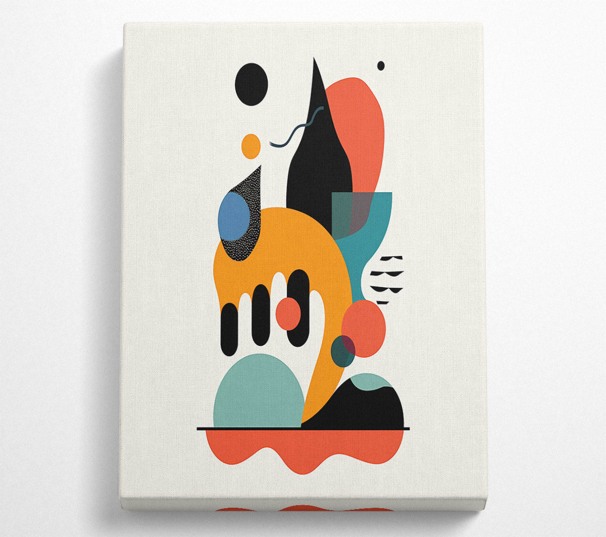 Abstract Playground Canvas Wall Art