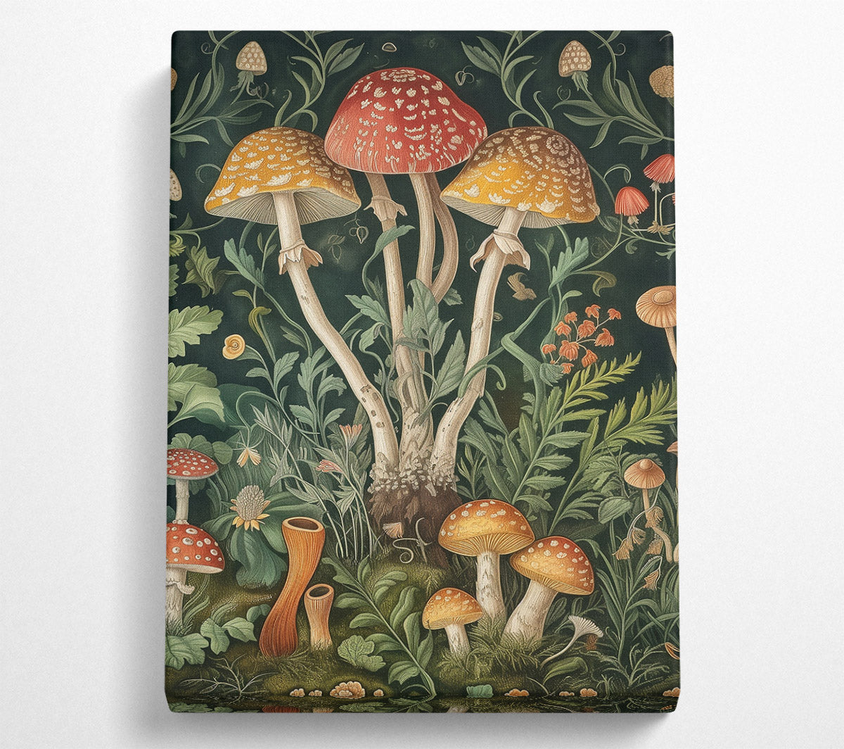 Mycosymbiote Garden Canvas Wall Art