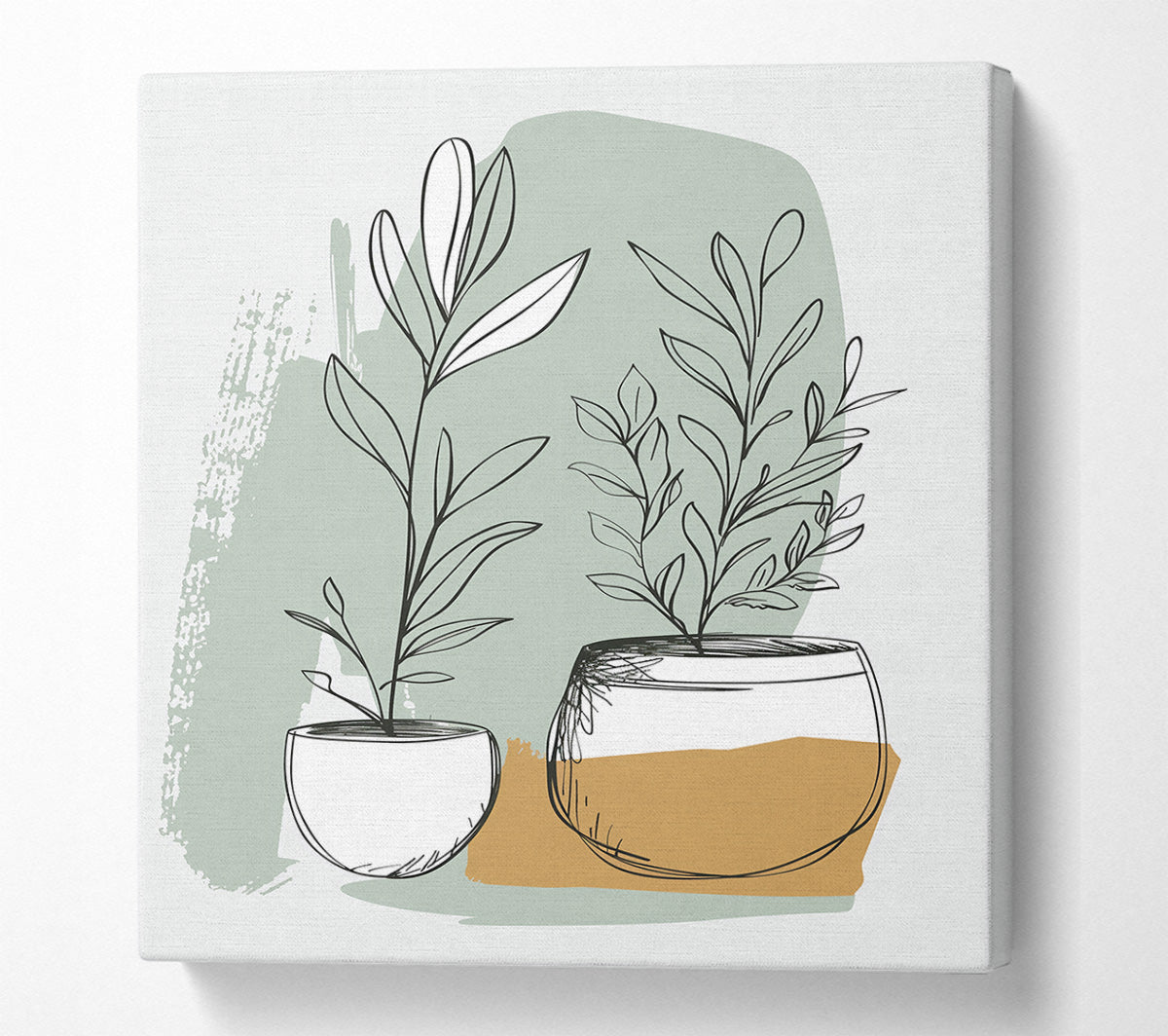 A Leafy Affair Canvas Print