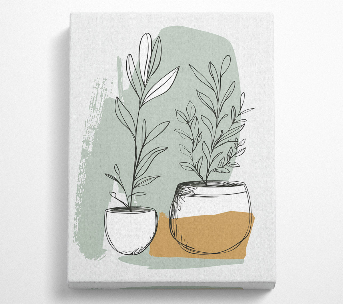A Leafy Affair Canvas Print