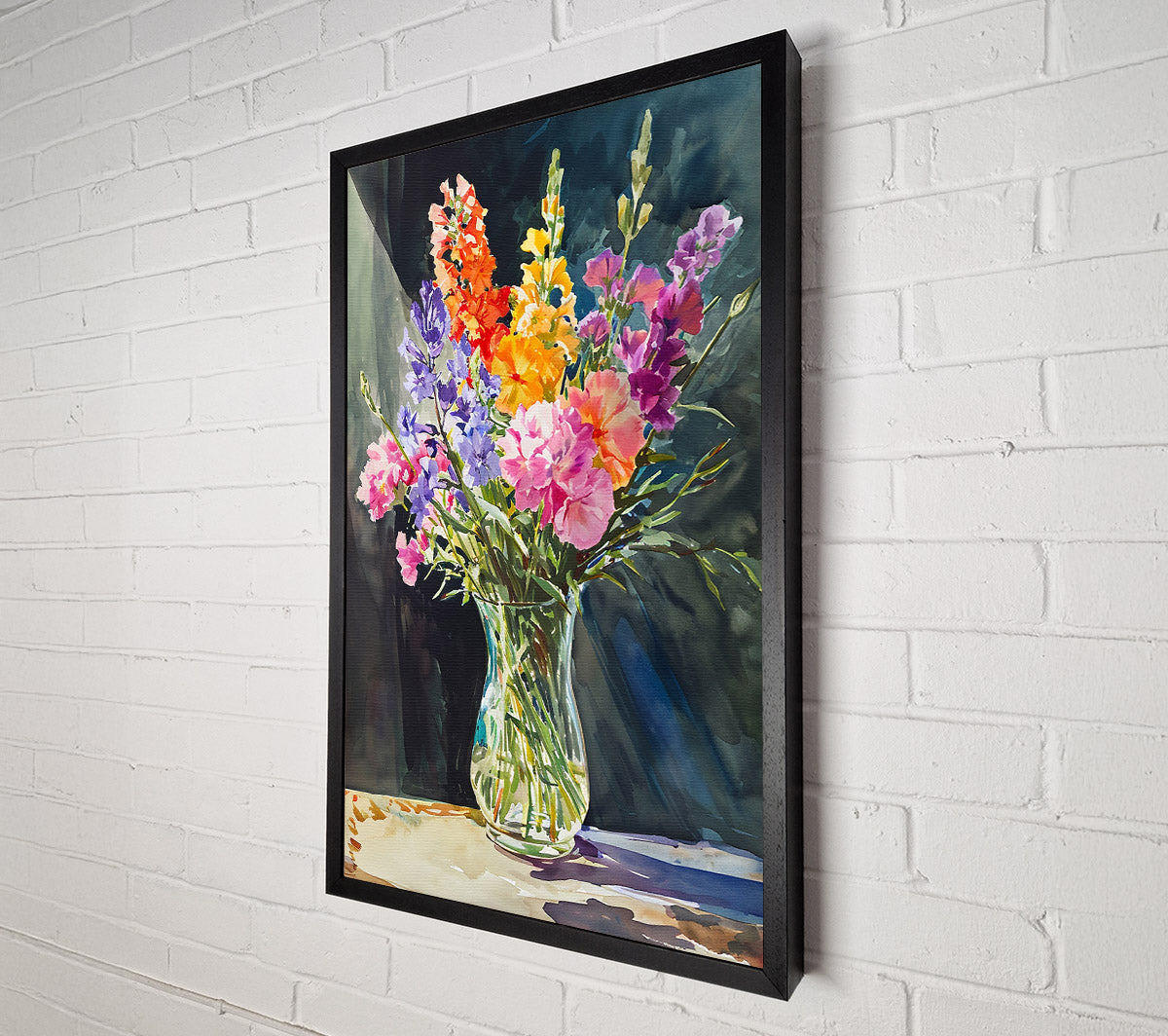 A Burst Of Color Canvas Print