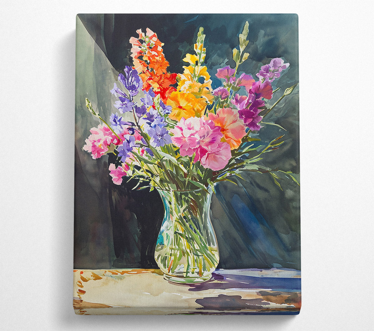 A Burst Of Color Canvas Print